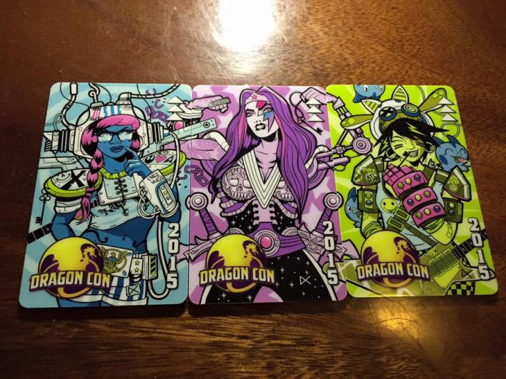 L to R: Hilton, Marriott, Hyatt. We nerds really appreciate this attention to detail. 